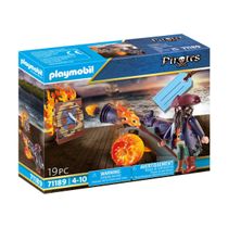 Playmobil - Pirata Com Canhão - Pirates 71189