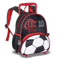 Mochila de Rodinha Flamengo Baby Oficial