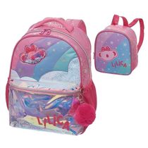 Kit Mochila De Costas Lilica Ripilica Super Star +Lancheira