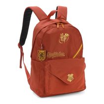 Mochila Costas Juvenil HARRY POTTER Grifinória Vinho Luxcel