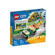 Missões de Resgate de Animais Selvagens - Lego City 60353