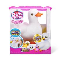 Pelúcia Pets Alive Mama Duck Surprise Candide 1237