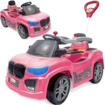 Carrinho de Passeio e Pedal Infantil Maral BM Car Rosa 30kg