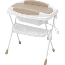 Banheira para Bebe com Trocador Galzerano Premium Bege Sand