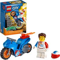 Motocicleta de Acrobacias Foguete - Lego 60298