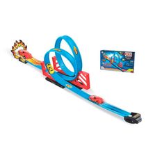 Pista de Carrinho Duplo Looping