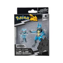 Pokemon - Multipack De Evolução - Figuras Riolu E Lucario
