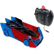Carro de Controle Remoto Web Climber Spider Man Candide 5854