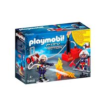 Playmobil Bombeiros com Bomba de Água - Sunny 2156