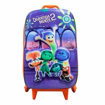 Mochila 3D de Rodinhas Infantil - Disney Divertidamente - Sala - Maxtoy