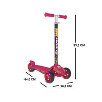 Skatenet Max Led Ajustável - Pink | Bandeirante