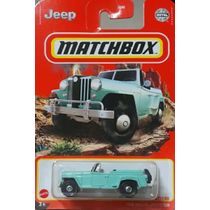 Matchbox - 1948 Willys Jeepster azul