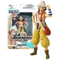 Boneco Articulado Usopp de 16cm Colecionável One Piece Sunny