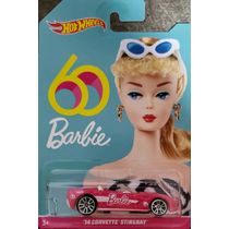 *Embalagem danificada* Hot Wheels Barbie 60 - ? Corvette Stingray