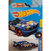 *Embalagem danificada* Hot Wheels Race Team - Custom ? Ford Mustang