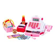 Caixa Registradora Infantil - Hora das Compras - Rosa - DM Toys