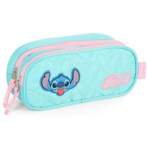 Estojo Duplo STITCH DISNEY Turquesa Luxcel ET47749SC