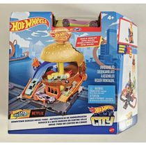 Hot Wheels Pistas - Drive-thru do Centro da Cidade  (Let's Race)