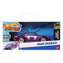 Hot Wheels Pull-Back Speeders Nightburnerz - Mad Manga Escala 1:43