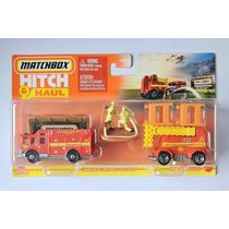 Matchbox Hitch Haul - Hazard Squad / Mobile Light Truck / Fire Rescue