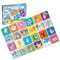 Jogo Da Memória Bluey 24 Pares De Cartas Original | Elka | Desenho Disney Bingo Crianças +4 Anos