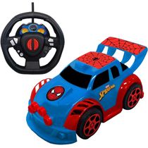 VEICULO SMART DRIVER - SPIDER-MAN - RADIO CONTROLE COM 3 FUNÇÕES - CANDIDE