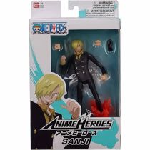 Boneco Articulado Sanji de 16cm Colecionável One Piece Sunny 4111