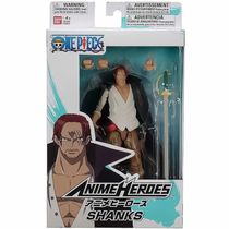 Boneco Articulado Shanks de 16cm Colecionável One Piece Sunny