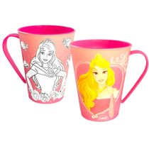 Caneca Infantil da Aurora Bela Adormecida 360ml Estampada Original Plasútil