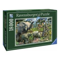 Puzzle 18000 peças Savana Africana - Ravensburger - Imp