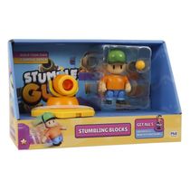 Stumble Guys Série 2 - Playset Mr. Stumble e Osbtáculo Canhão - Multikids