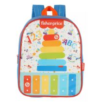 Mochila De Costas Escolar Fisher Price Azul - IS40854FS-AZ