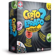 JOGO TABULEIRO CERTO OU ERRADO - ESTRELA