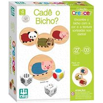 JOGO EDUCATIVO CADÊ O BICHO DE MADEIRA - NIG