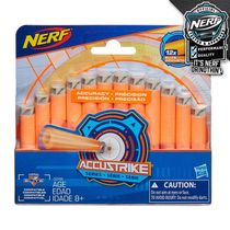 Brinde Refil Nerf Accustrike 12 Dardos - Hasbro