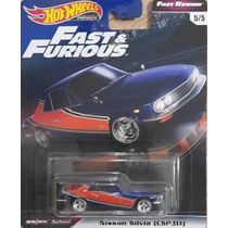 *Embalagem danificada* Hot Wheels Fast & Furious Fast Rewind - Nissan Silvia (CSP311)