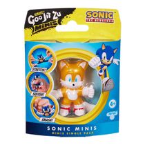 Mini Boneco Elástico Do Tails (Novo) - Goo Jit Zu Sonic