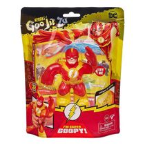 Goo Jit Zu - Boneco Elástico De 10Cm - Flash Com Armadura Dc