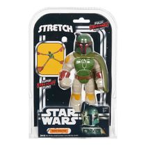 Stretch - Boneco Star Wars Elático 17Cm - Boba Fett