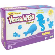 Massaareia - Kinetic Sand - Cores Neon - Azul