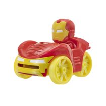 Carrinho Mini Veículos 10Cm - Homem De Ferro - Spidey Marvel