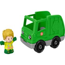 Little People - Veículo com Boneco - Caminhão de Reciclagem Hpx88