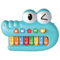 Piano Musical Crocodilo - Braskit