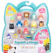 Squish-A-Longs Squishmallows - Pack com 14 Figuras 4294 - Sunny