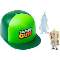 Stumble Guys Série 2 - Boné com 2 Mini Figuras Surpresas - Multikids