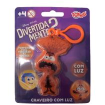Chaveiro Divertida Mente com Luz - Ansiedade 55494 - Toyng