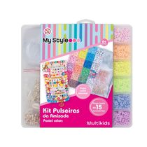 Kit Pulseiras da Amizade My Style Faça Você Mesma Multikids - BR2313 BR2313