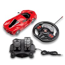 Carro Controle Remoto Speed X 1:16 Vermelho Multikids