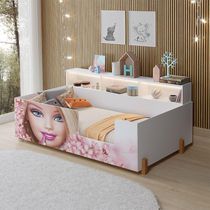 Cama De Criança Doçura Boneca Princesa Juvenil - Branca - Cor: Branco