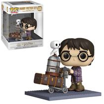 Funko Pop Harry Potter 135 Harry Pushing Trolley w/ Hedwig